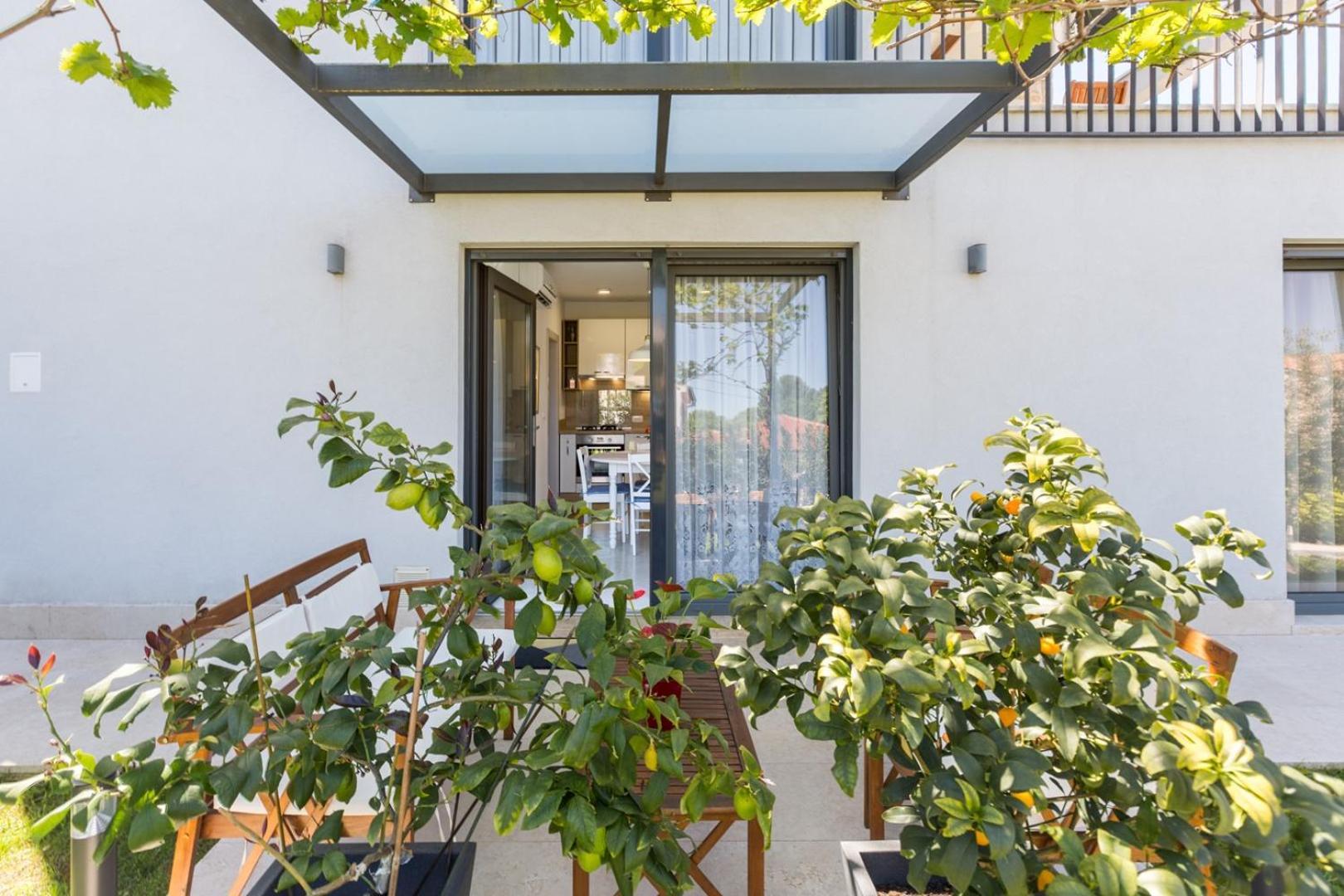 Ferienwohnung Riva Garden Exclusive Funtana Exterior foto